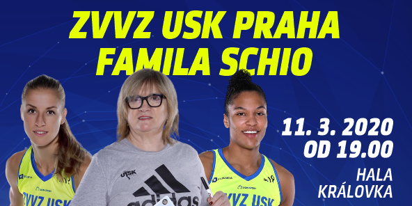 ZVVZ USK Praha - Famila Schio